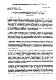 Seite 1 – Lagebericht Serbien 2021