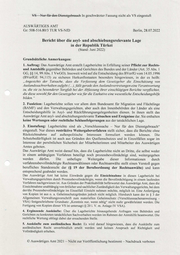 Seite 1 – Lagebericht Türkei 2022