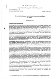 Seite 1 – Lagebericht Indien 2021