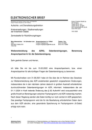 Seite 1 – e-brief-weiterentwicklung-des-azrg-datenbereinigungen