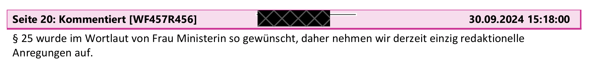 Von Nancy Faeser gewünscht