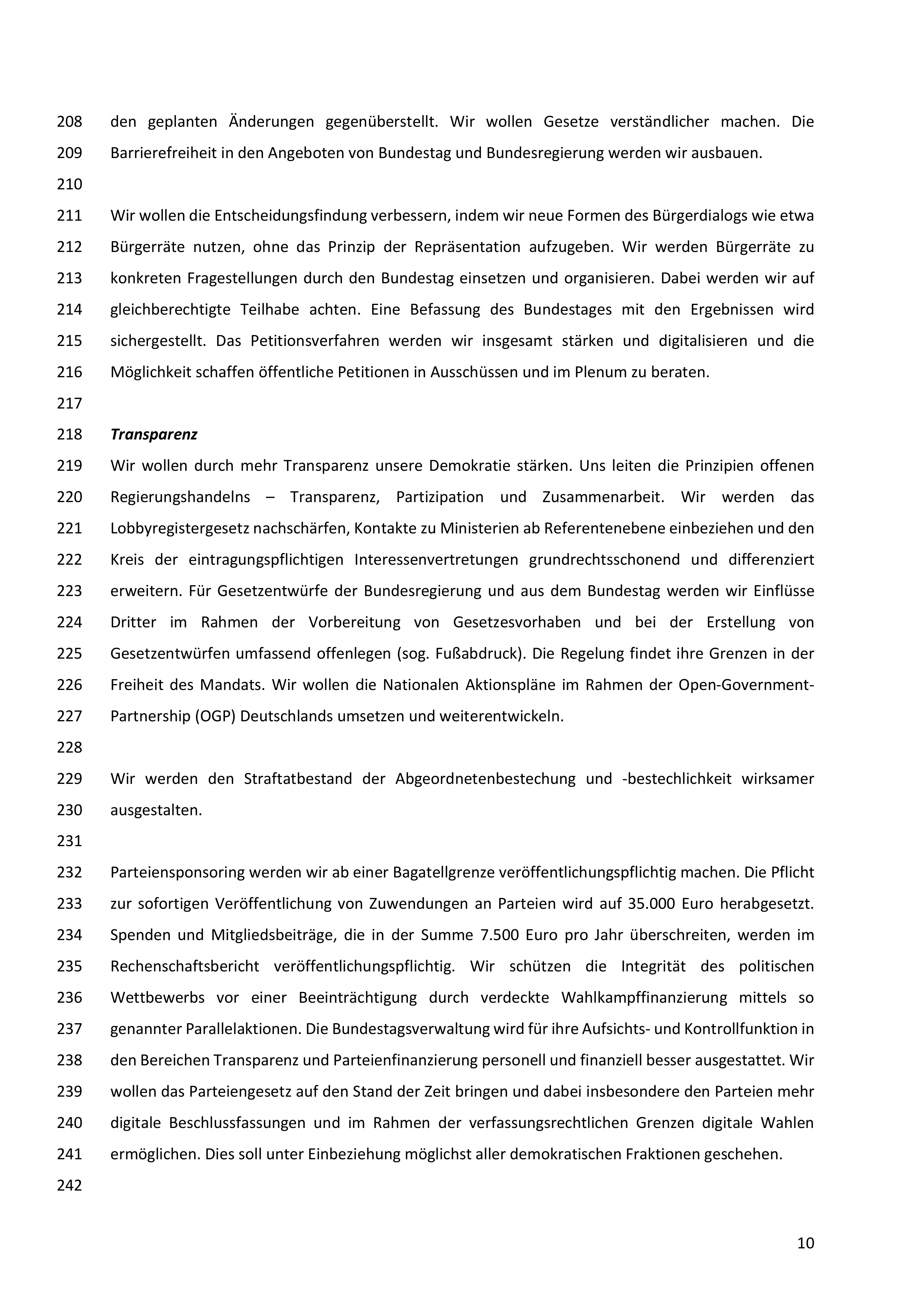 Koalitionsvertrag 20212025 FragDenStaat