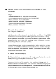 Seite 2 – JuM 25.04.22 Hinweise zum weiteren Länderschreiben des BMI und weitere Informationen