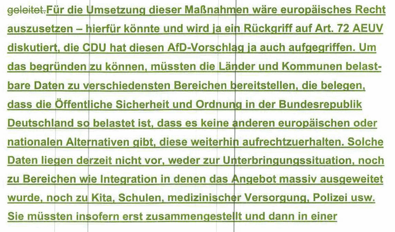 Belastbare Daten liegen derzeit nicht vor