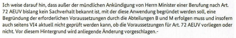 „Bislang kein Sachverhalt bekannt“