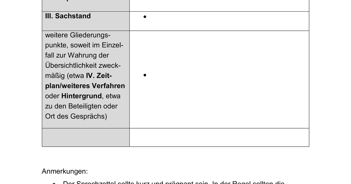 Microsoft Word Muster Sprechzettel .docx FragDenStaat