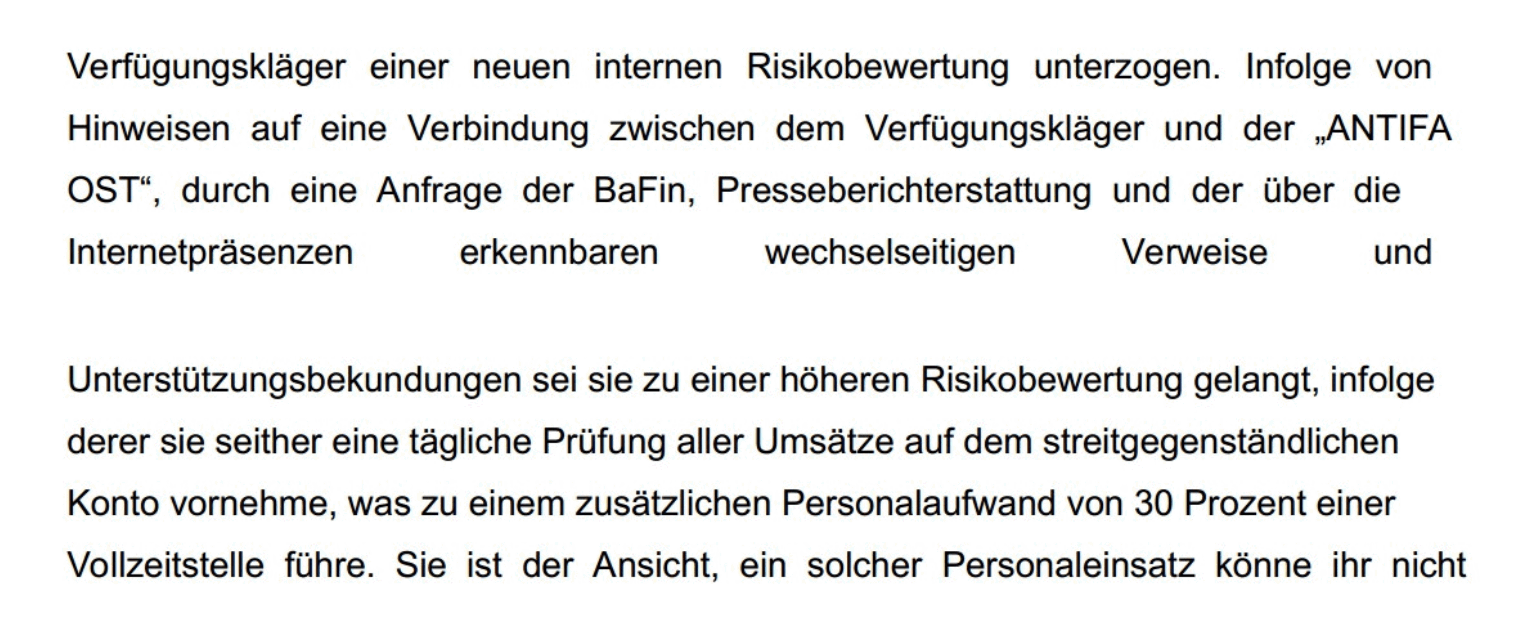 Anfrage der BaFin