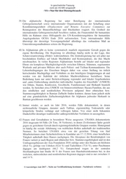 Seite 11 – Lagebericht Afghanistan 2017