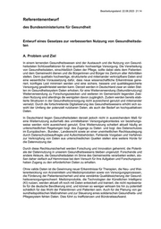 Seite 87 – 230825-finaleressortabstimmungzumreferentenentwurfeinesgesetzeszurverbessertennutzungvongesundheitsdatengdng