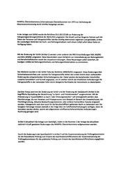 Seite 497 – Schriftverkehr zur Änderung der Schifffahrtsicherheitsverordnung des BMVI