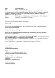 Danish national police e-mail