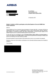 Seite 1 – 2021-09-24_EDA202109102-AirbusInvitationtoEDAA400MUserForum_Redacted