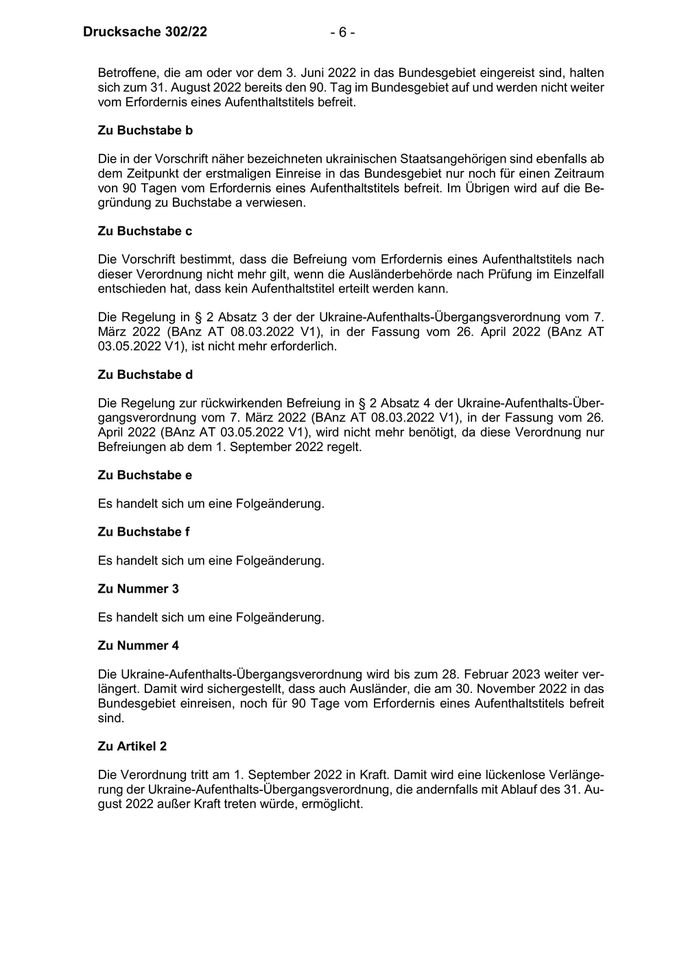  10-nderungukraineaufenthv - FragDenStaat 