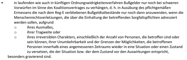 „besonders gravierende“ Menschenrechtsverletzungen