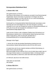 Statistikamt Nord Mailverkehr