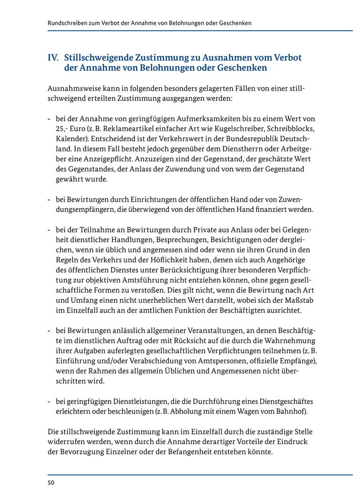 BMI RegelungenzurIntegritaetStand2018_Seehofer.pdf - FragDenStaat