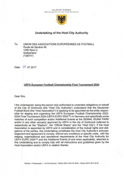 Dortmund Host City Undertaking