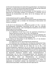 Seite 59 – Orientierungshilfe zu den Rechtsverhältnissen der Mitglieder der Bundesregierung und der Parlamentarischen Staatssekretärinnen und Parlamentarischen Staatssekretäre des Bundes