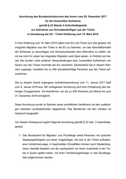 Seite 4 – 20171229 Aufnahmeanordnung zur Fortfu╠êhrung der humanita╠êren Aufnahmen aus TUR