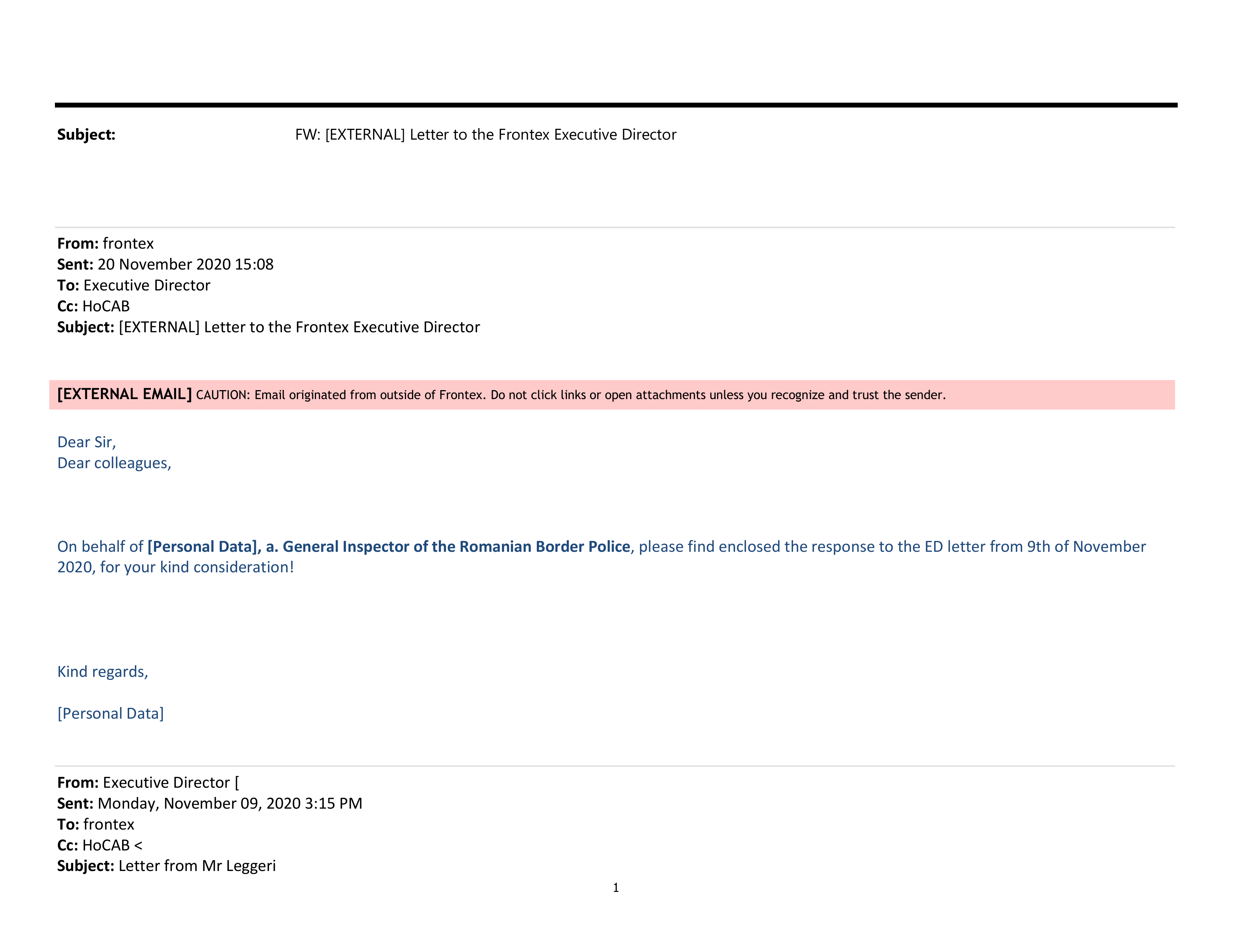 Microsoft outlook memo style fragdenstaat