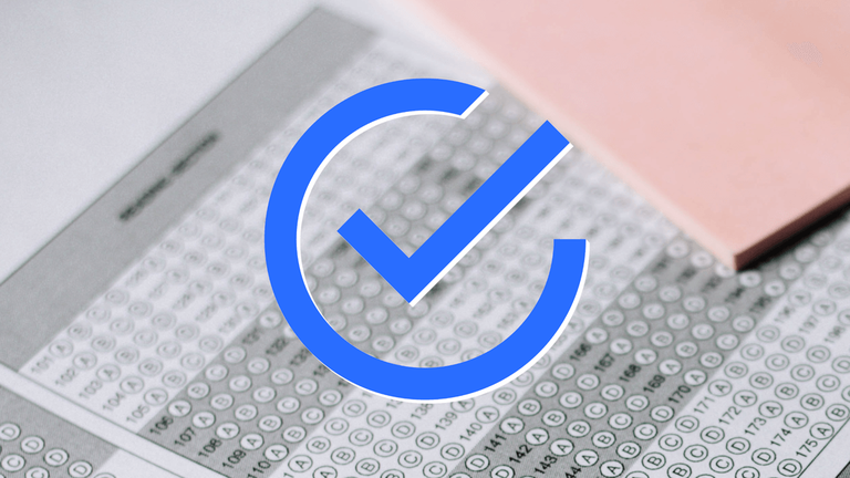 Banner Selt-Audit für Informationsfreiheit: große Checkbox über Fragebogen