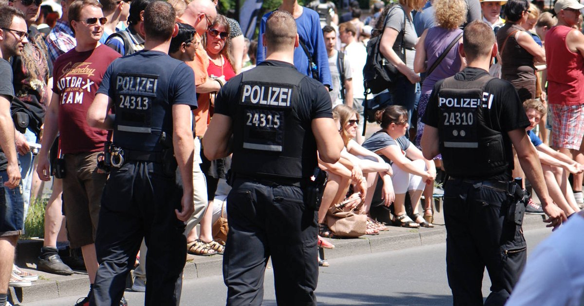 Police Berlin is subject to court: But no serious danger