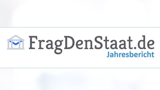 Deckblatt des FragDenStaat-Jahresberichts