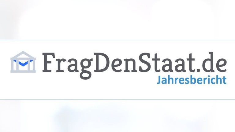 Deckblatt des FragDenStaat-Jahresberichts