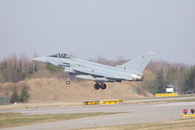 Eurofighter landet